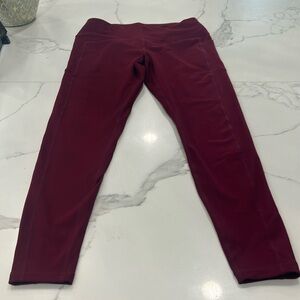 Leggings Maroon Women’s. Size‎ L (750EW)